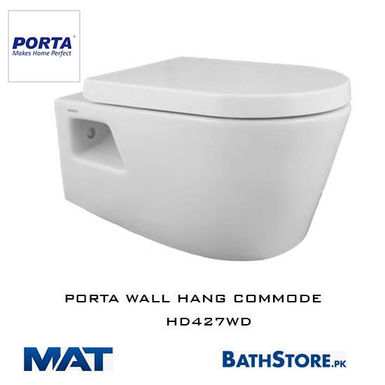 PORTA wall hung toilet HD427WH MATRADERS.COM .PK
