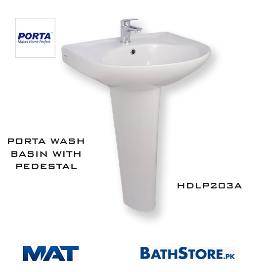 PORTA washbasin pedestal HDLP203A MATRADERS.COM .PK