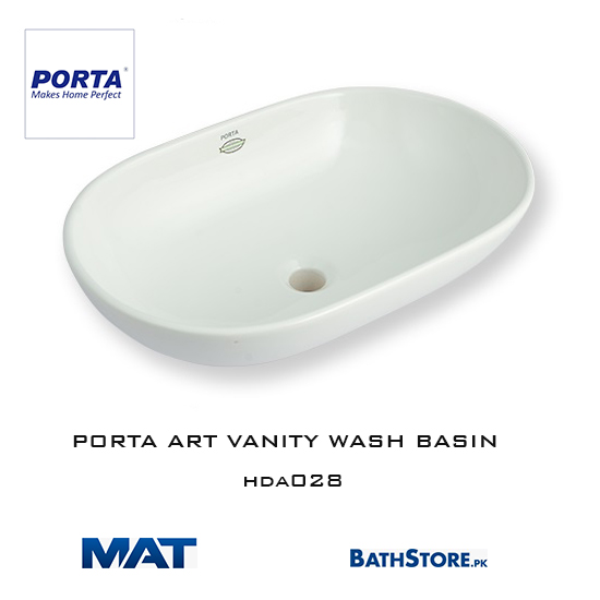 porta art vanity washbasin HDA028 MATRADERS.COM .PK